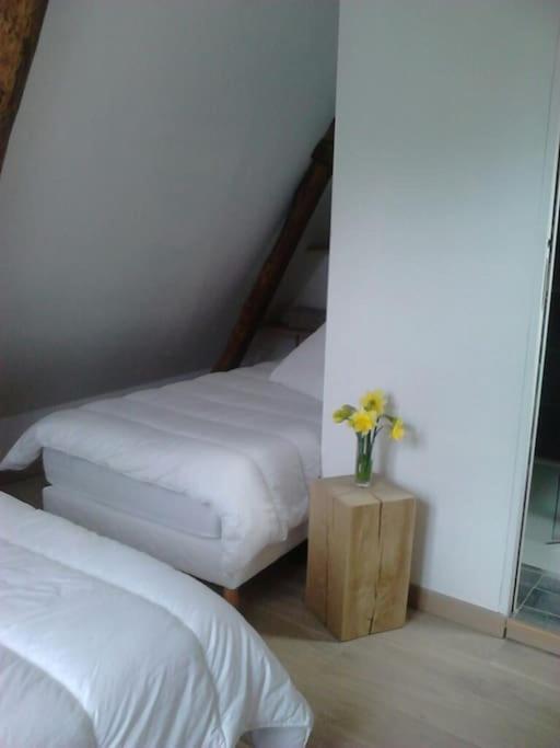 Ferienhaus Authentique Maison De Pecheur Entre-terre & Avec Un Poele A Bois A Disposition